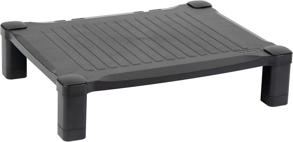 Monitor Stand, Height Adjustable, Desktop Organizer, Laptop Riser, Office, 17.25