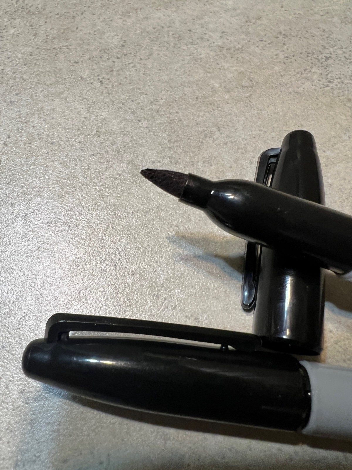 2 Self Defense Tactical Sharpie pens with G10 point EDC. Free Shipping!