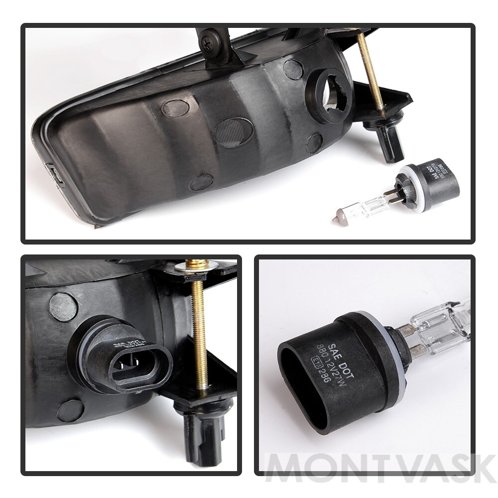 Fog Lights Bumper Driving Lamps For 99-02 Chevy Silverado / 00-06 Tahoe Suburban