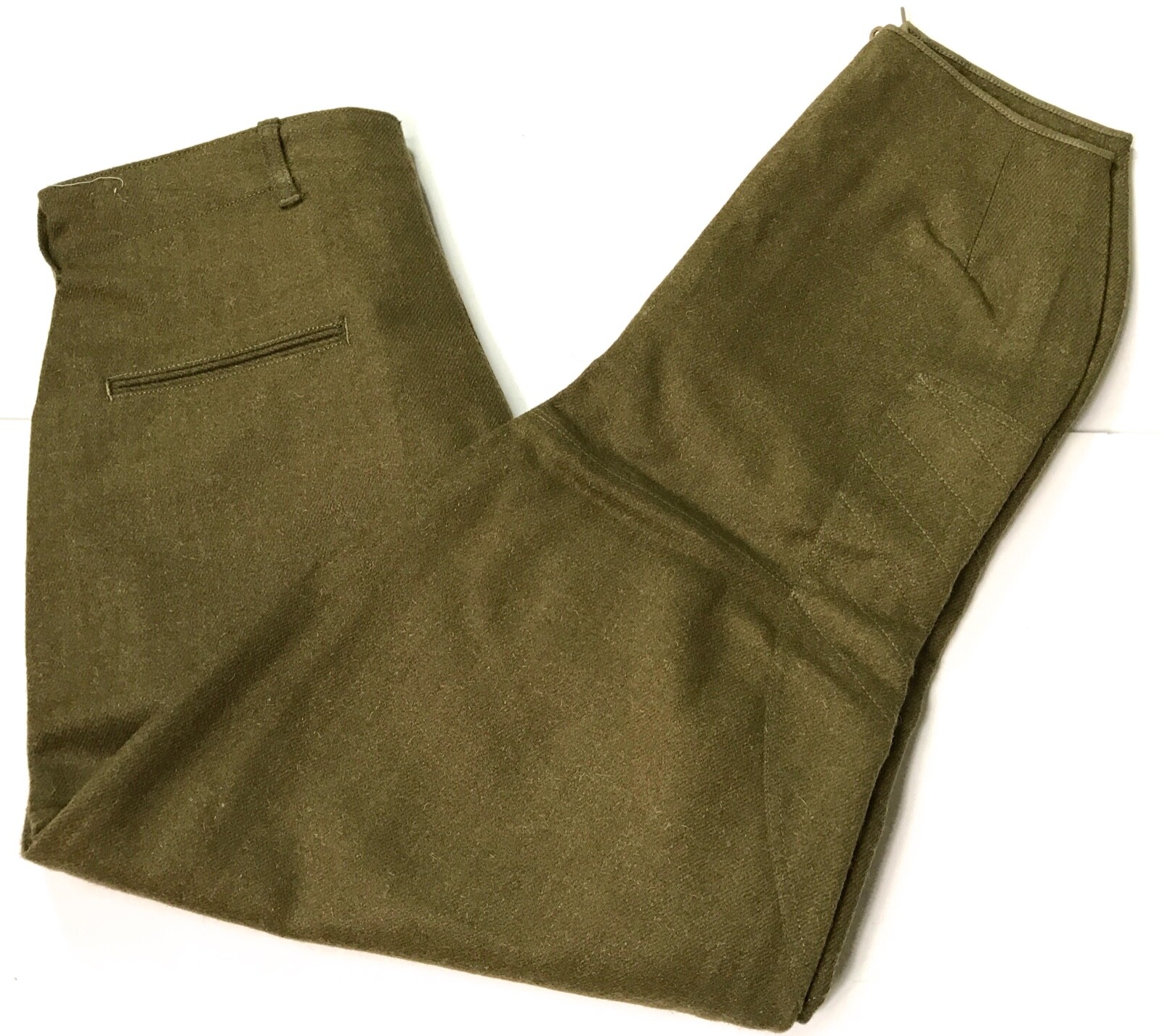 WWI US M1917 WOOL COMBAT FIELD BREECHES TROUSERS- SIZE SMALL 32 WAIST
