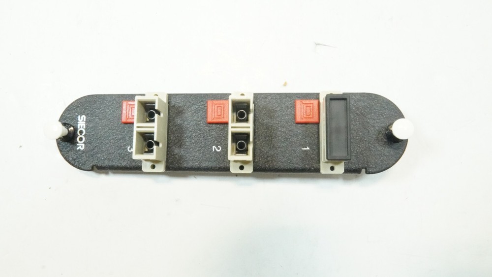 Siecor CCH Panel 6 Fiber