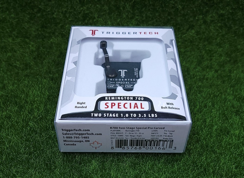 TriggerTech Remington 700 Two-Stage Special Pro Curved Trigger - R70-TCB-13-TBP
