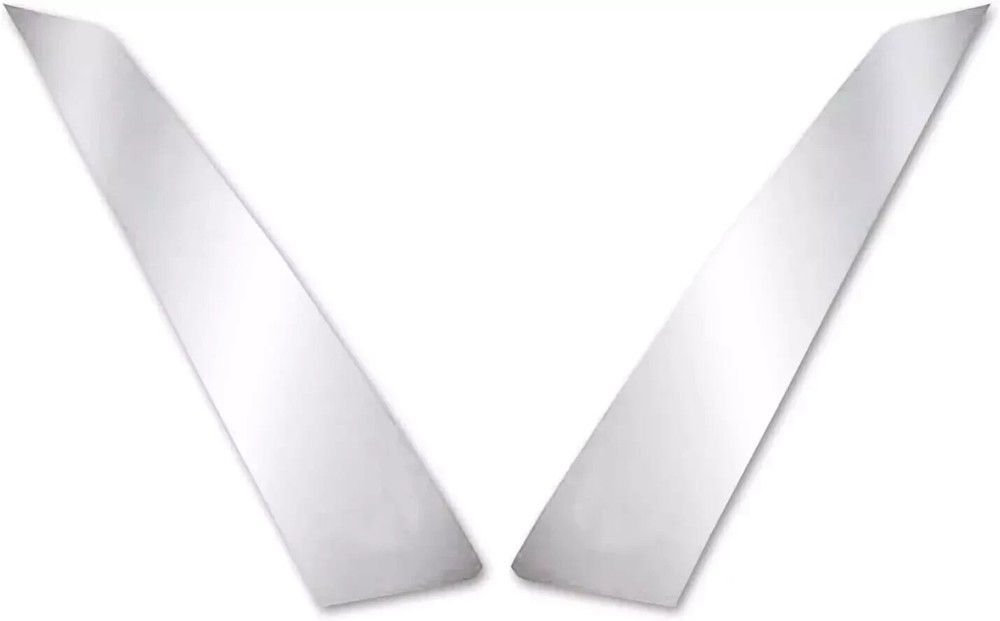 Volvo VNL 2004-2017 I Shape Headlight Side Chrome Trim Set