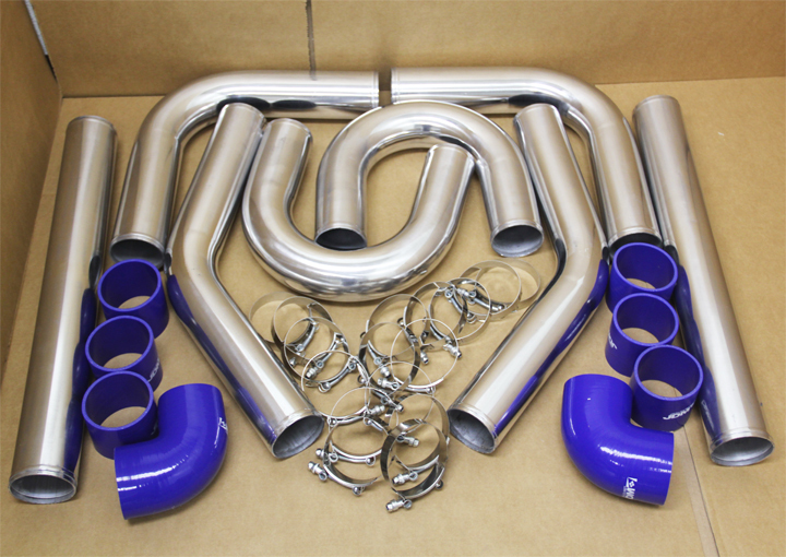 BLUEFIMC INTERCOOLER+TURBO PIPING KIT COUPLER CLAMP E30 E34 E36 E46 E90 325I M3
