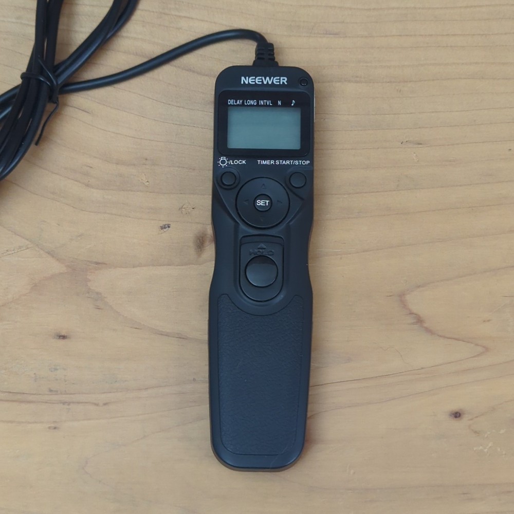 NEEWER EZa-N3 Digital Timer Remote Control for Nikon DSLR Cameras