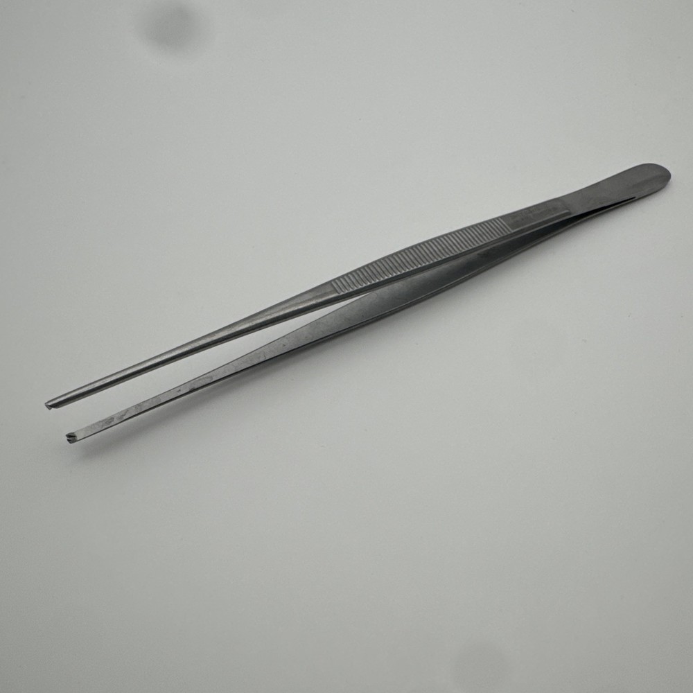 Jarit 130-170 Tissue Forceps, 1 x 2 Teeth, 8"