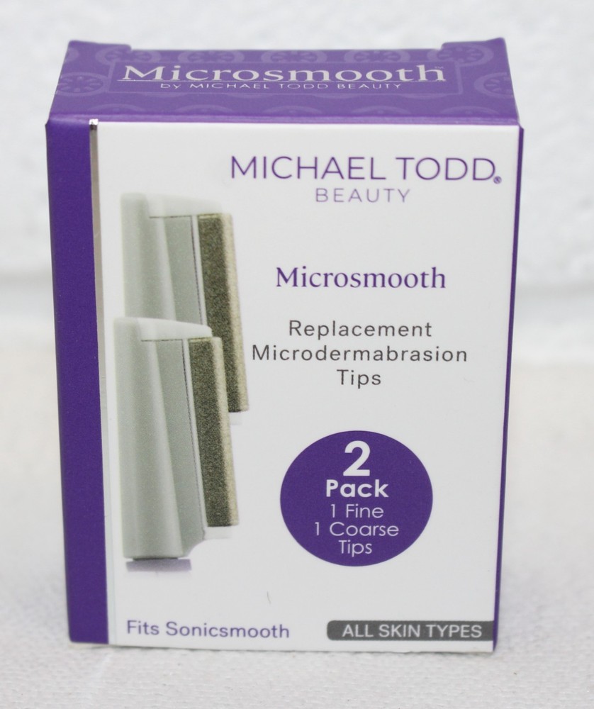 Michael Todd Beauty Microsmooth Replacement Microdermabrasion Tips 2 pack NEW!