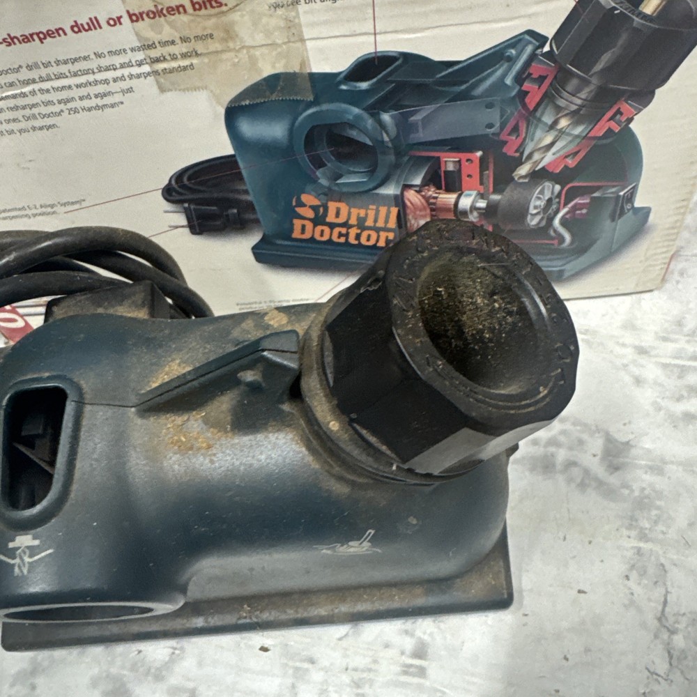 Drill Doctor Model 250 Handyman Drill Bit Sharpener Replacement Motor no Chucks