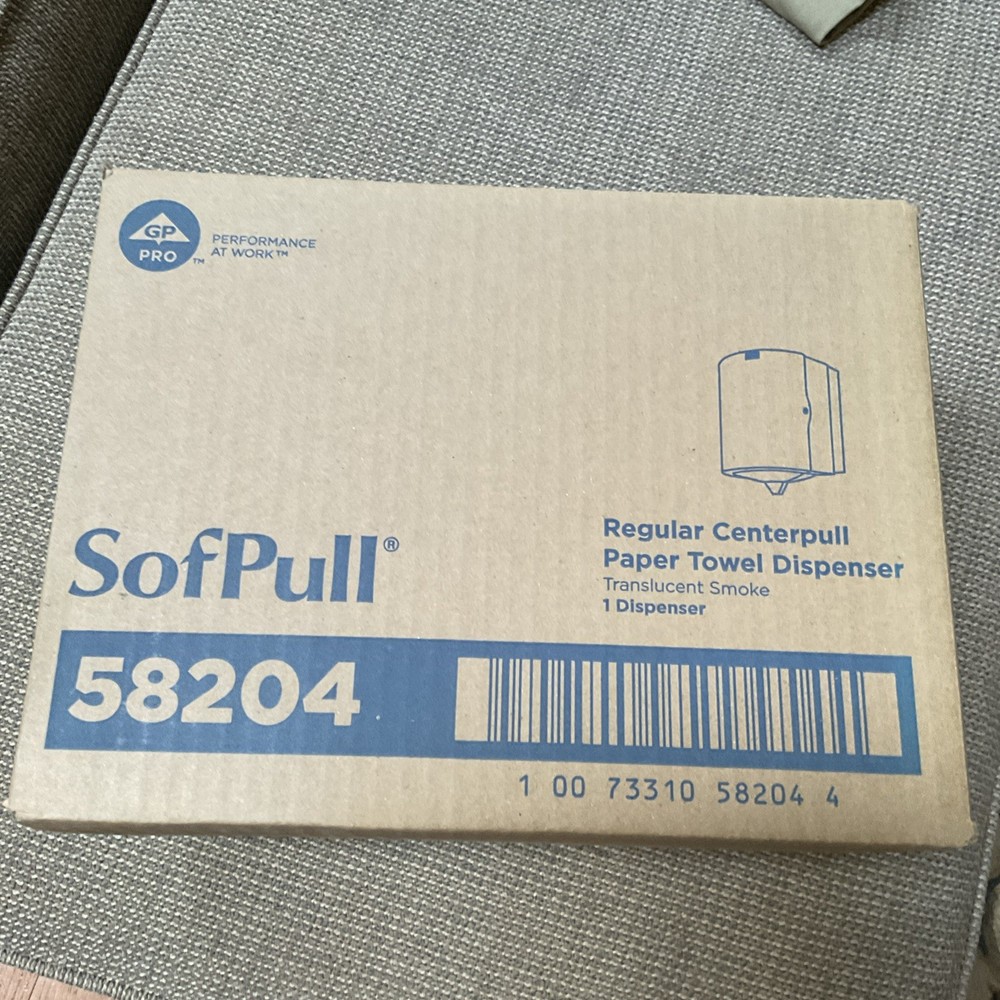 Georgia Pacific Professional 58204B SofPull Hand Towel Dispenser - Black *NEW*