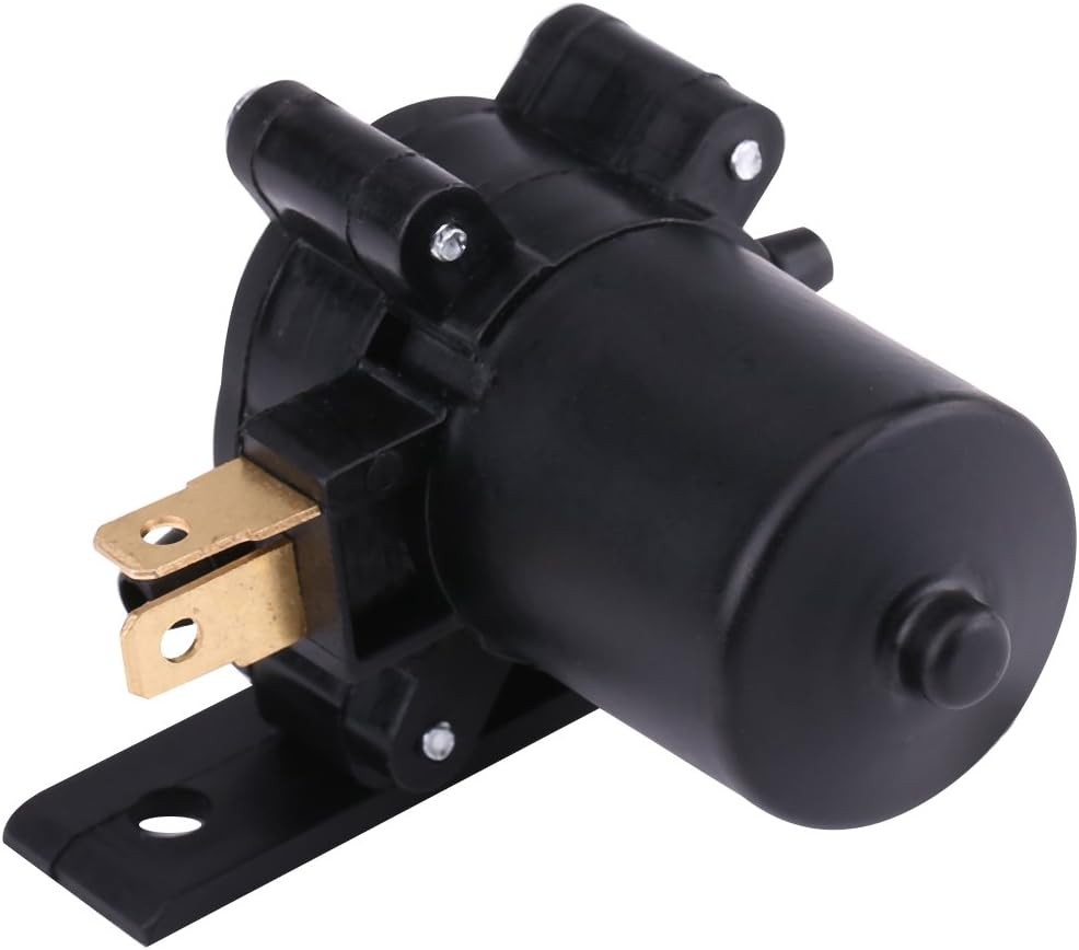 Windshield Washer Pump, 12V Windscreen Washer Pump Motor Universal Car Front Win