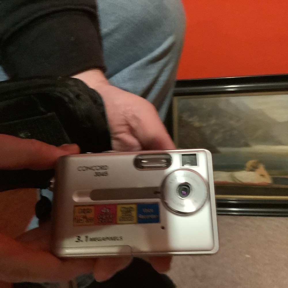 Concord Digital Camera 3045 3.1MP Silver Tested