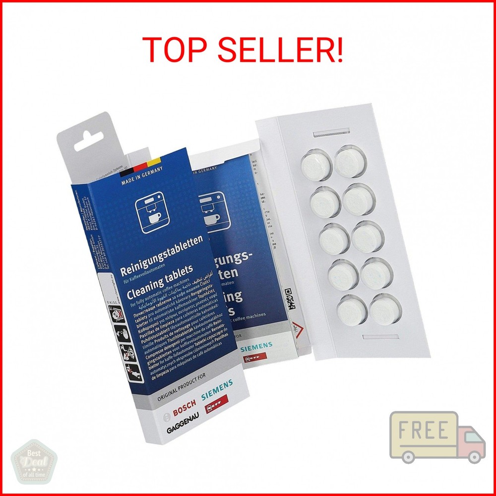 Bosch Cleaning Tablets 311769 311970 For Coffee Machine