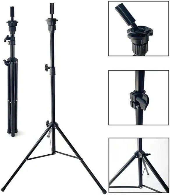 Praxe Tripod Wig Stand Adjustable Height