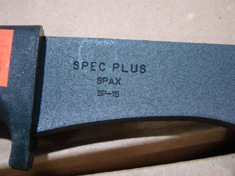 Ontario Spec Plus SP16 SPAX Axe Survival Tool & Camo Scabbard