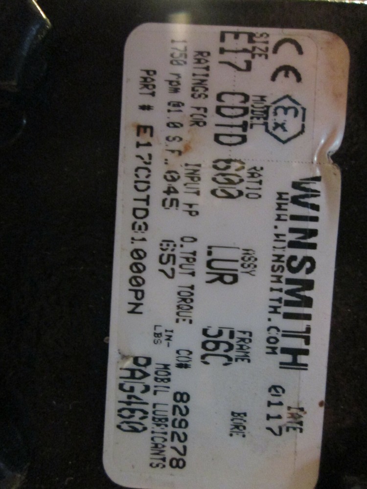 WINSMITH E17CDTD31000PN CDTD **NEW**