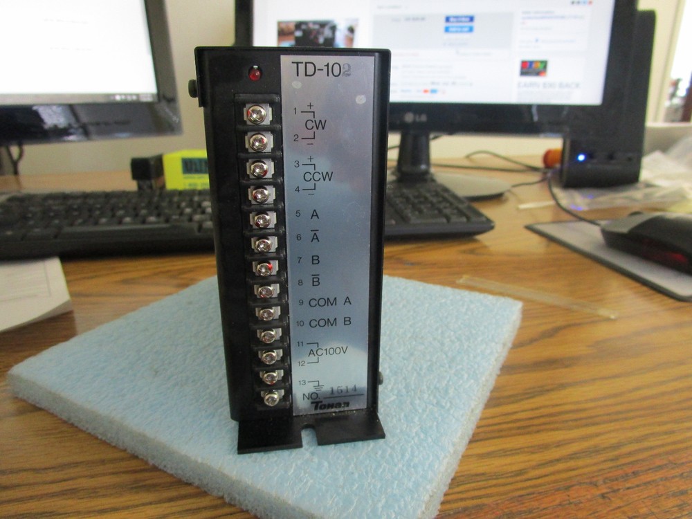 Tohan Model: TD-102 Power Supply. Tested Good.