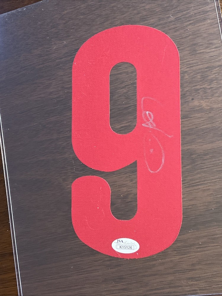 Domonic Brown Philadelphia Phillies Signed Patch JSA #9