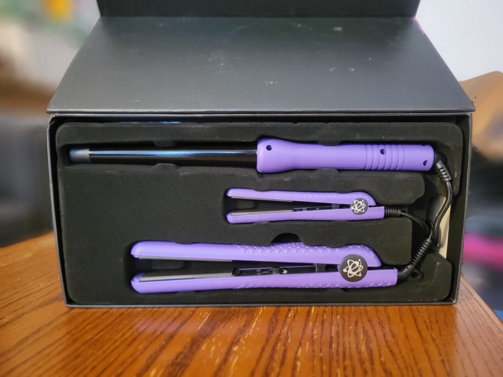 Evalectric 100% Ceramic Flat Iron, Wand, and Mini Iron
