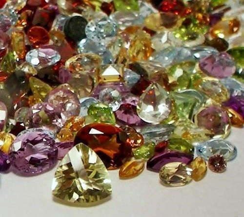 50+ CARAT MIX LOT LOOSE FACETED NATURAL GEMSTONES MIXED GEMS WHOLESALE GEMSTONES