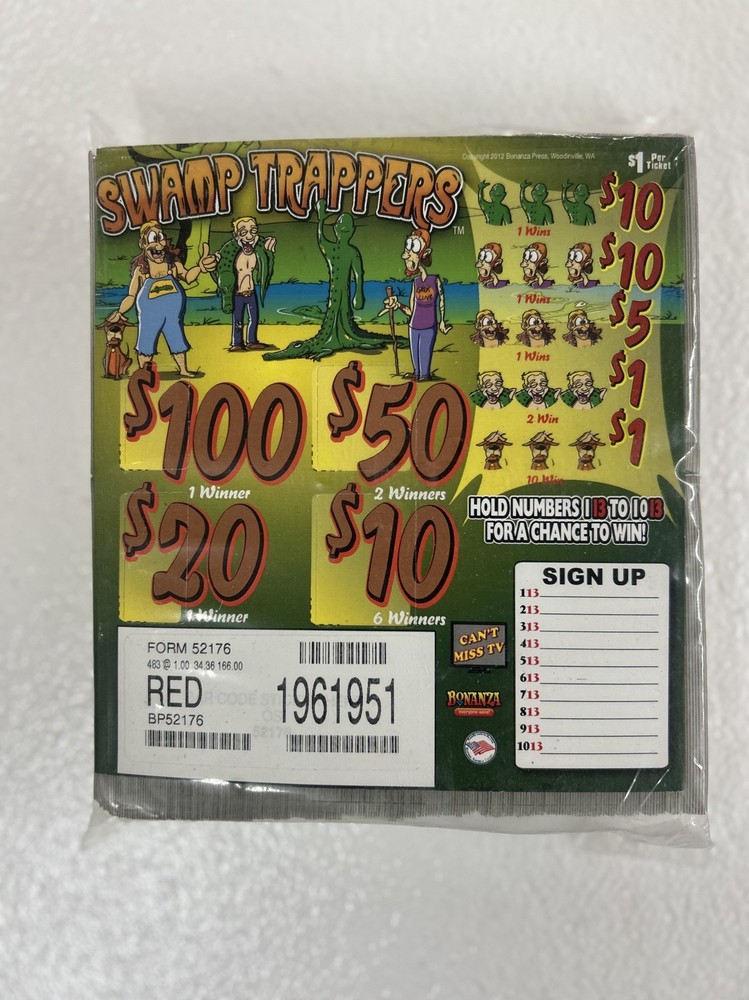 Pull Tickets “ Swamp Trappers ”