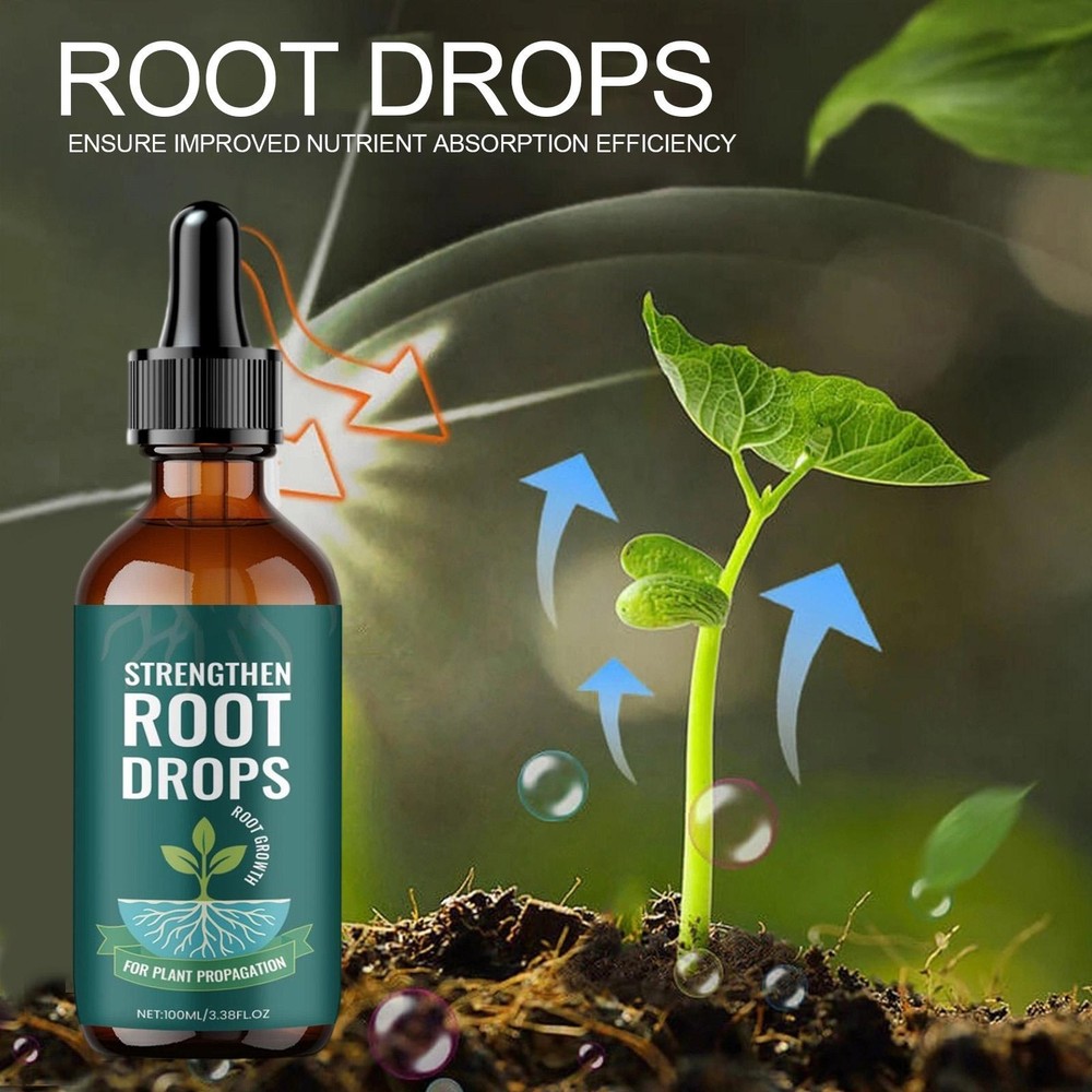 Root Drops for Propagation Rooting Liquid 100ml RootStimulator for Plants