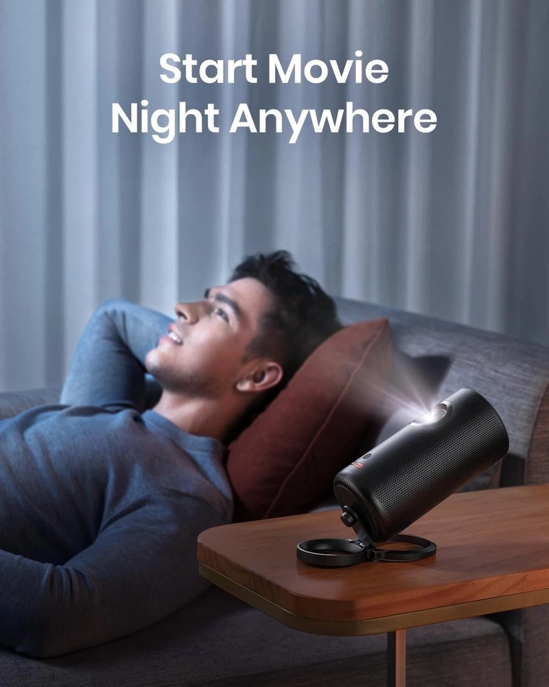 Compact Desktop Stand for Capsule Projectors