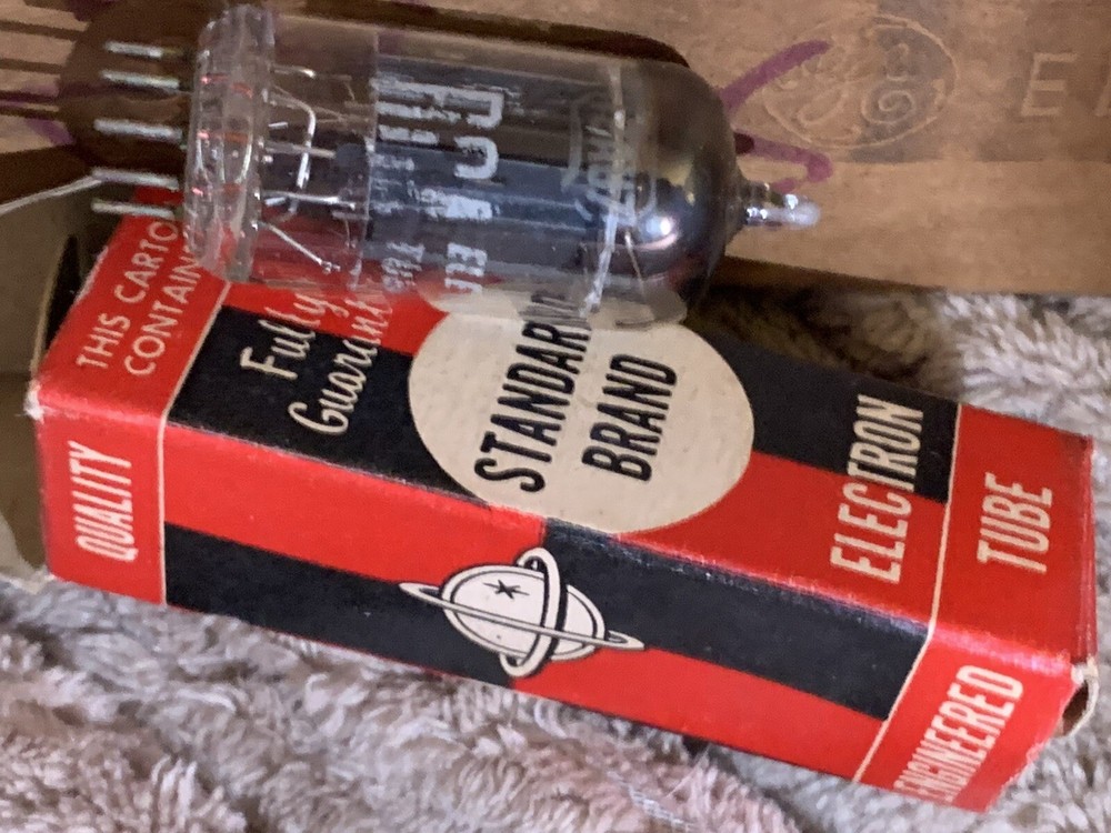 17 Pc LOT Electron Tubes NIB & unboxed Untested Vintage Radiotron