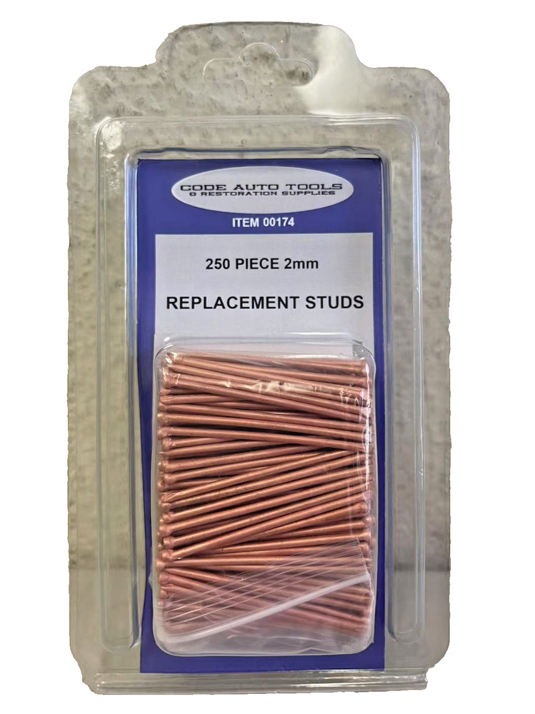 250Pc 2mm Dent Repair Replacement Studs