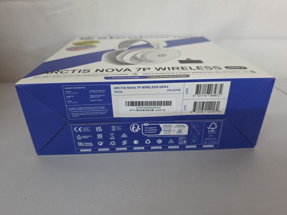 SteelSeries Arctis Nova 7P Gen 2 Wireless Headset White