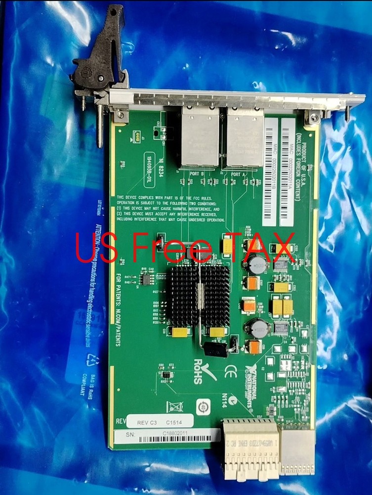 National Instruments NI 8234 Dual Gigabit Ethernet Interface Device