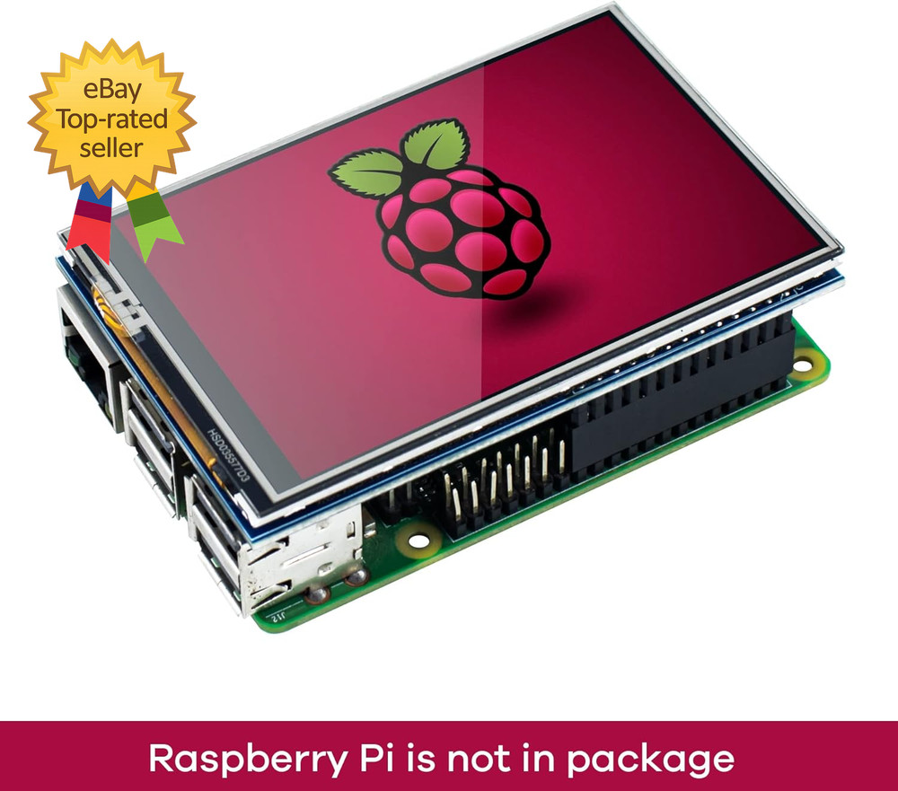 3.5 Inch TFT LCD Touch Screen Display 480x320 SPI Compatible Raspberry Pi Models