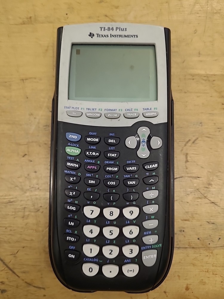 Texas Instruments Ti 84 Plus Graphing Calculator + Cover