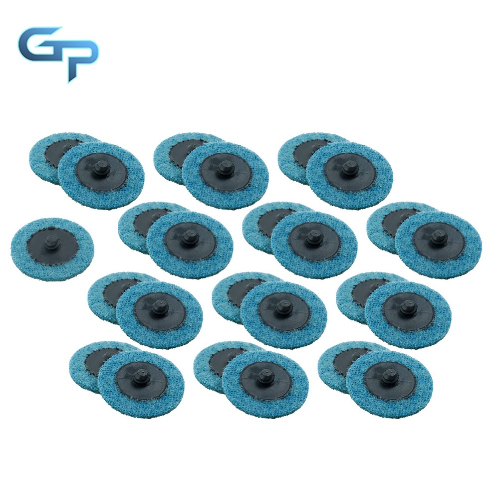 25 Pack 2 Inch Surface Conditioning Quick Change Discs Fine Prep Pad Discs