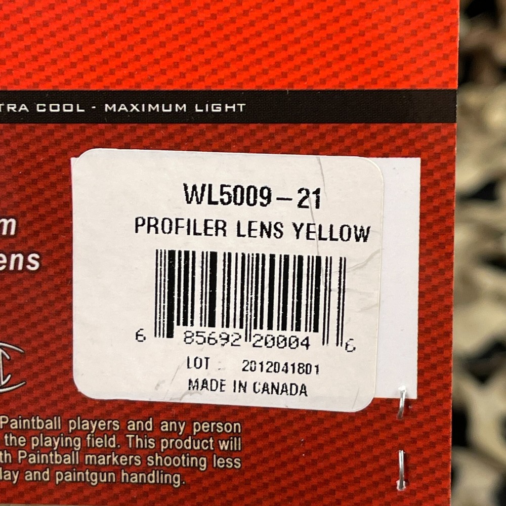 NEW V-Force Profiler, Morph, & Shield Single Lens - Amber