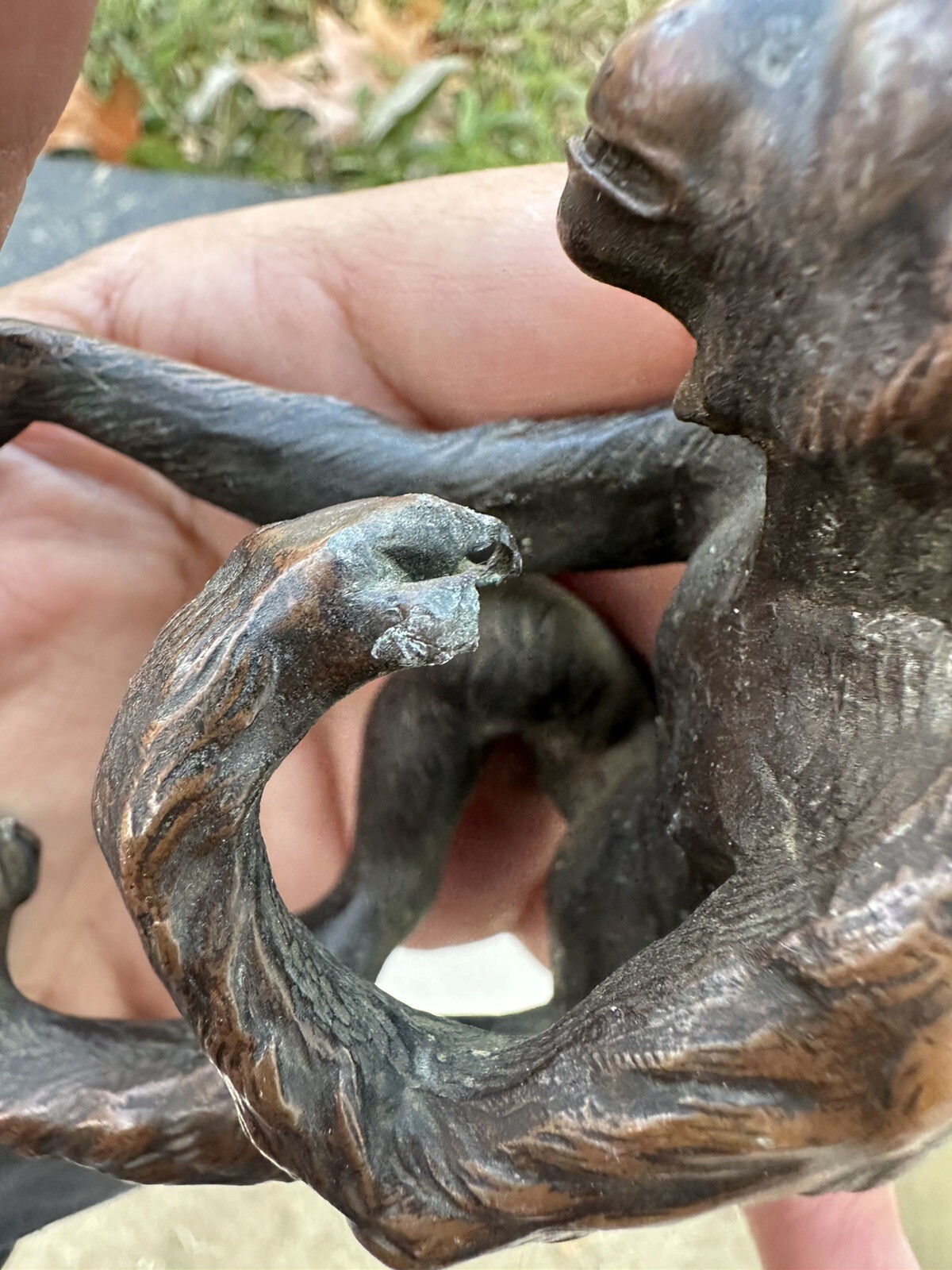 Wonderful Antique Bronze Money