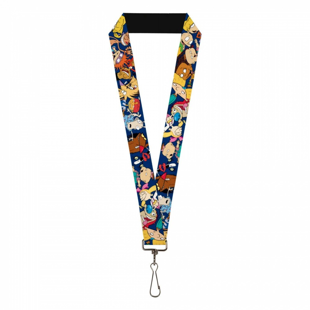 Nicktoons Lanyard Black