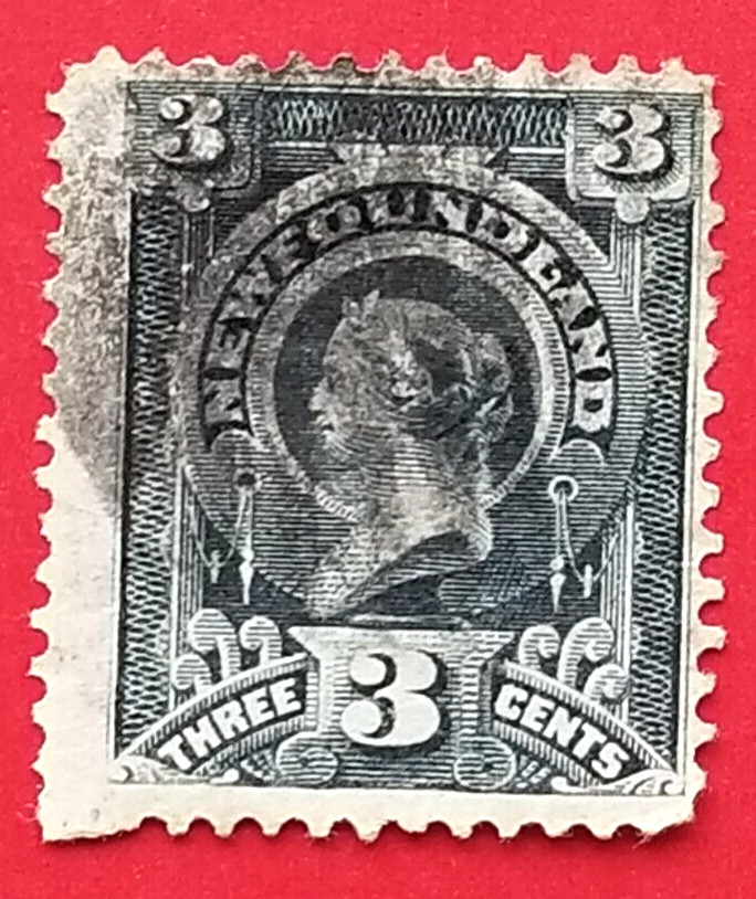 Canada Newfoundland #60 Queen Victoria Used