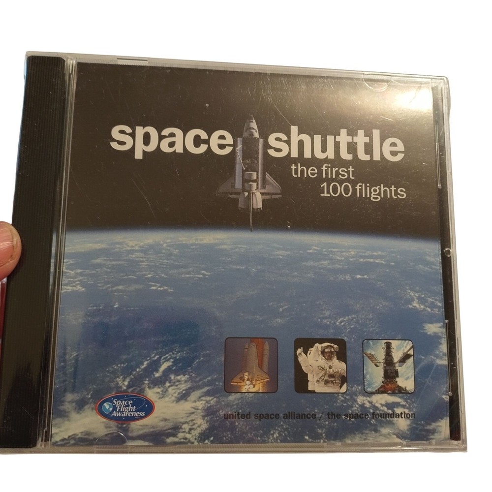 NOS Space Shuttle First 100 Flights - Space Flight Awareness Presentation CD ROM