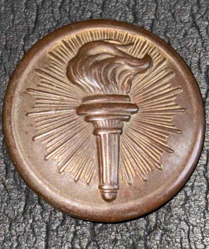 WWI ROTC Torch - Collar Disk Pin