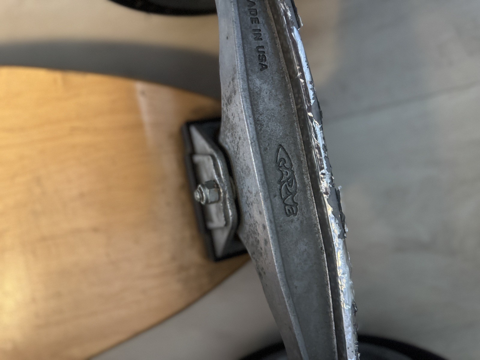 Fat Tire Surf Carveboard Original RARE Dragon Paws California Super Surfer 43"