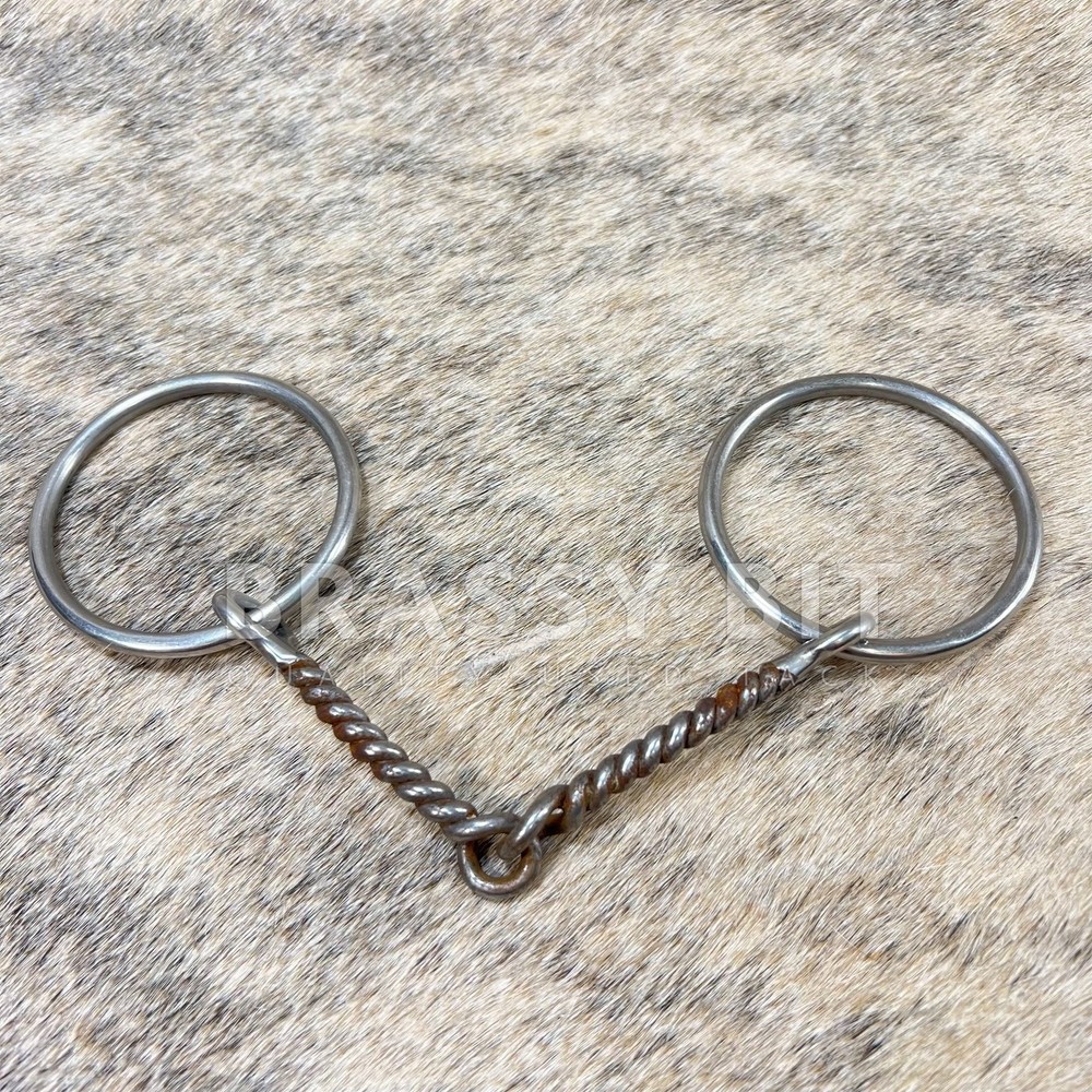 5.5" Professional's Choice Brittany Pozzi Twisted Snaffle