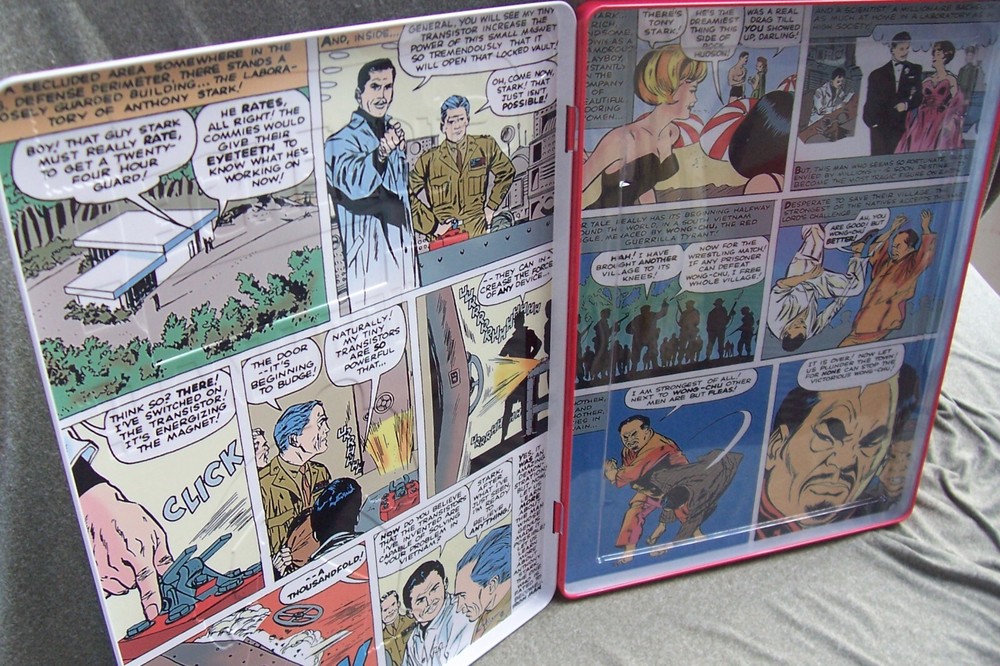 Comic Book Hinged "Protector" Tin