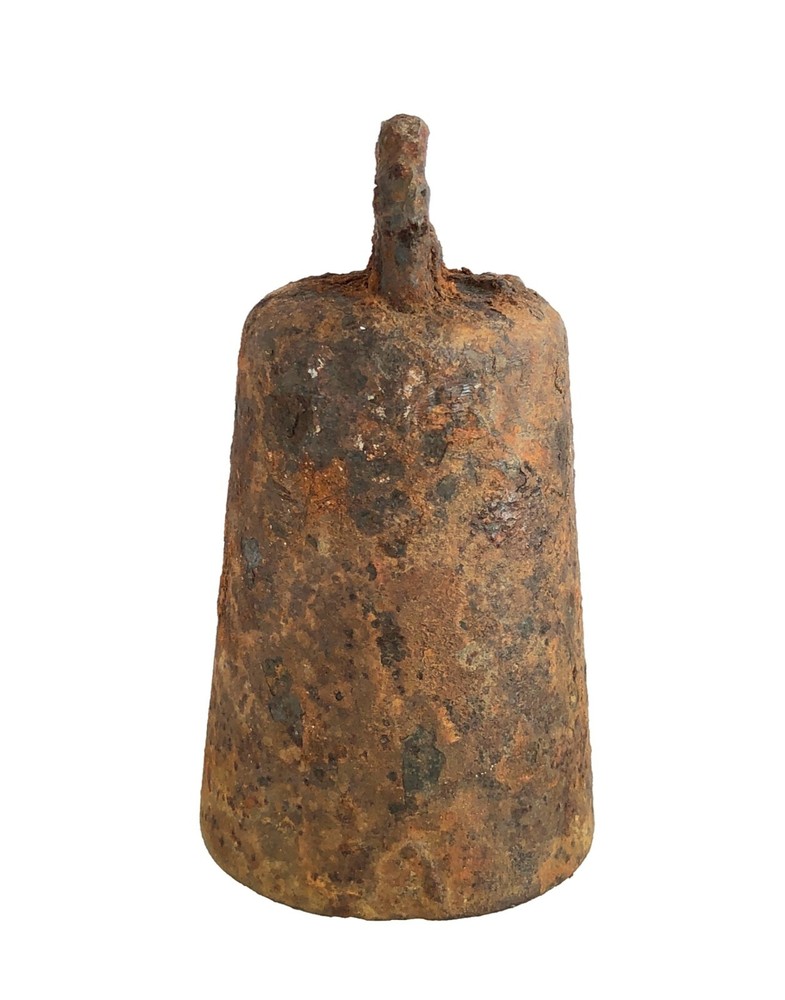 Vintage Cast Iron Hanging Corn Scale 4 Pound Weight