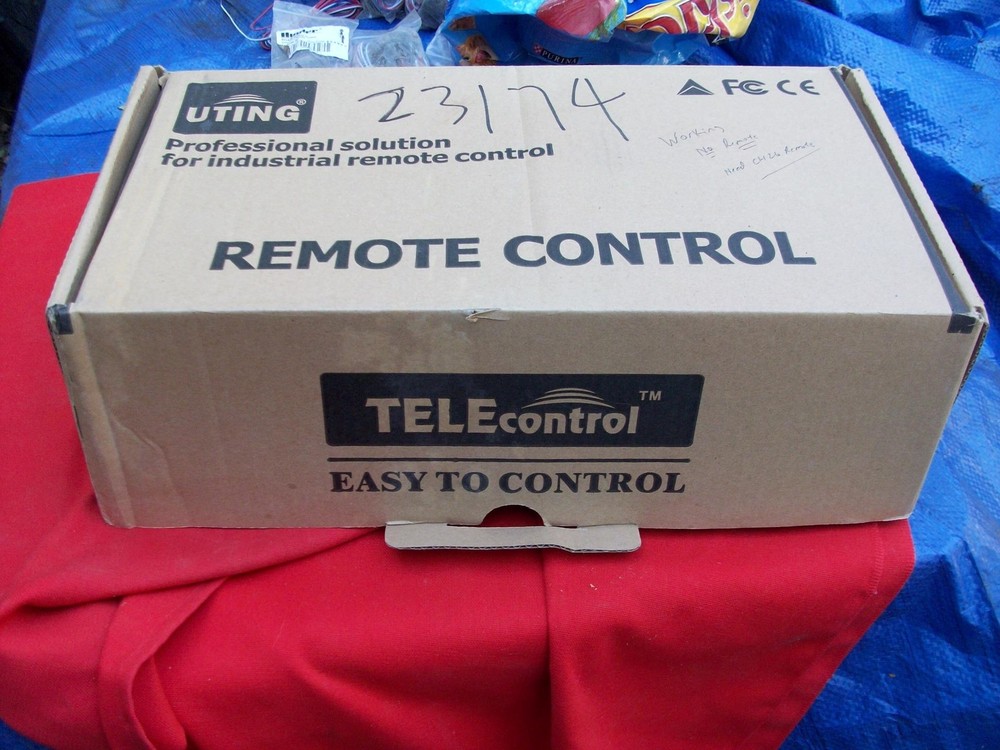 UTING TELECONTROL-MODEL F24-12D WIRELESS REMOTE HOIST CONTROL?