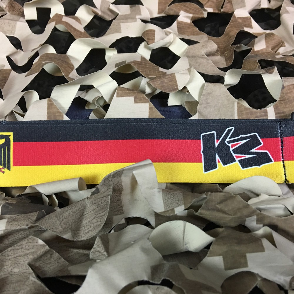 NEW KM Paintball Universal Mask Goggle Strap - 09 Germany