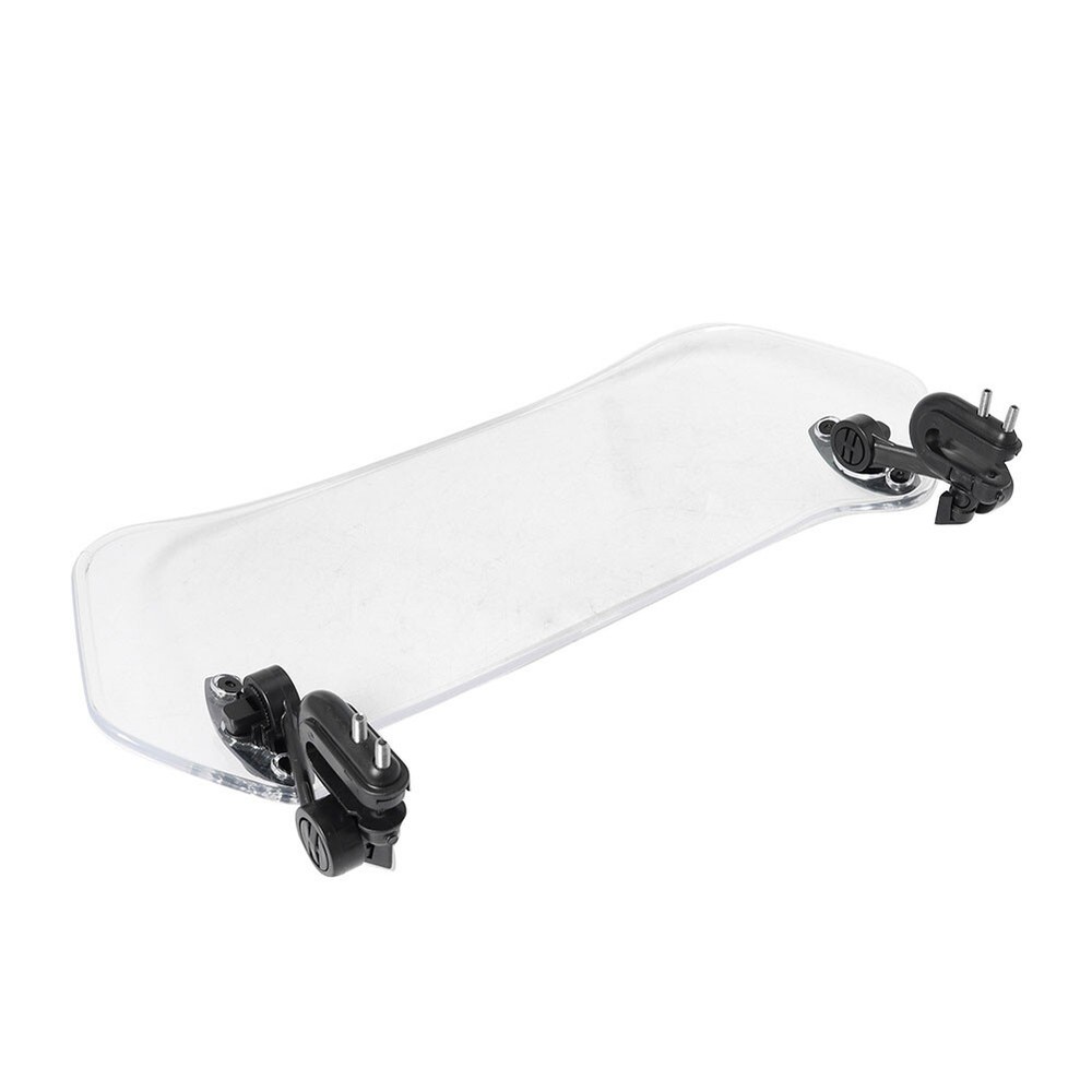 Motorcycle Adjustable Clip-on Windscreen Extender Windshield Extension Universal