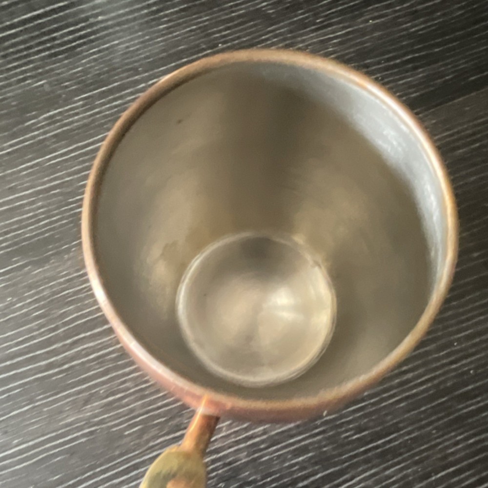 OGGI Copper Mug Brass Handle Classic Decorative Copper Material Drinkware Accent