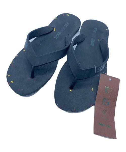 WIND AND SEA                    Strap sandals black