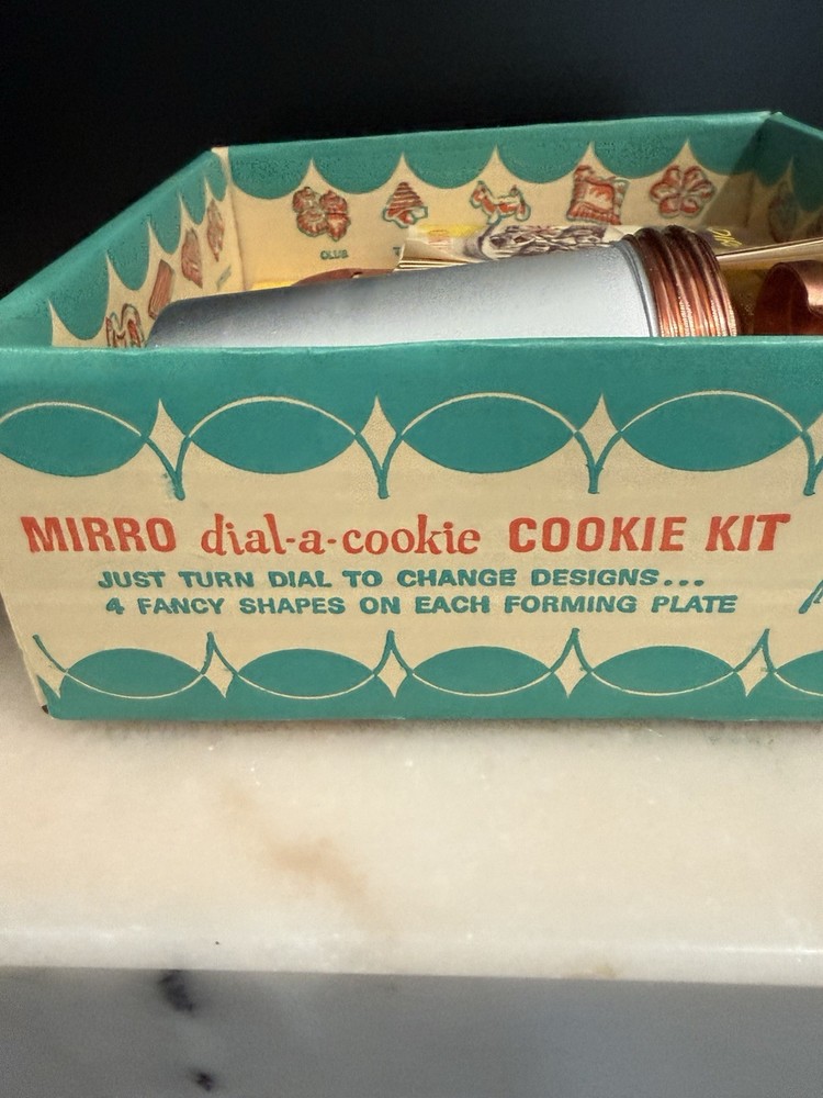 Mirro Dial A Cookie Kit Vintage Kitchen Press