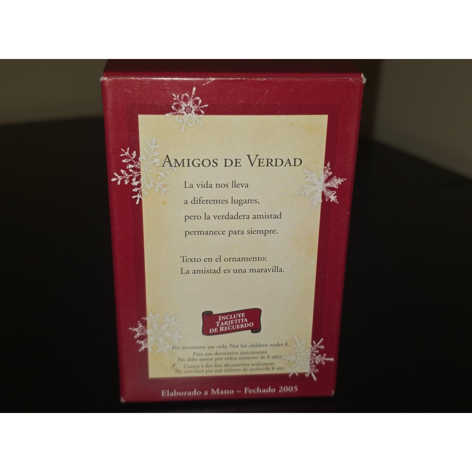 Hallmark Keepsake 2005 Disney Winnie the Pooh Amigos de Verdad Ornament QXG4655